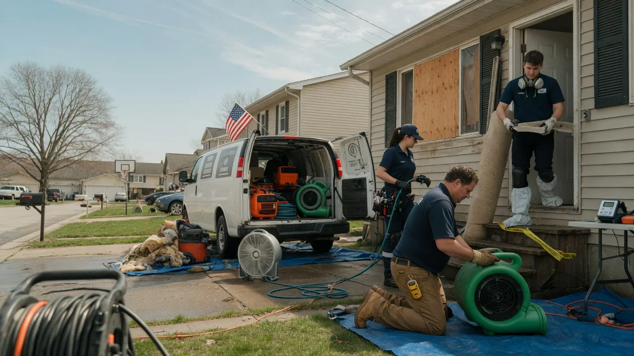 Water Damage Restoration in Conway, MO near me